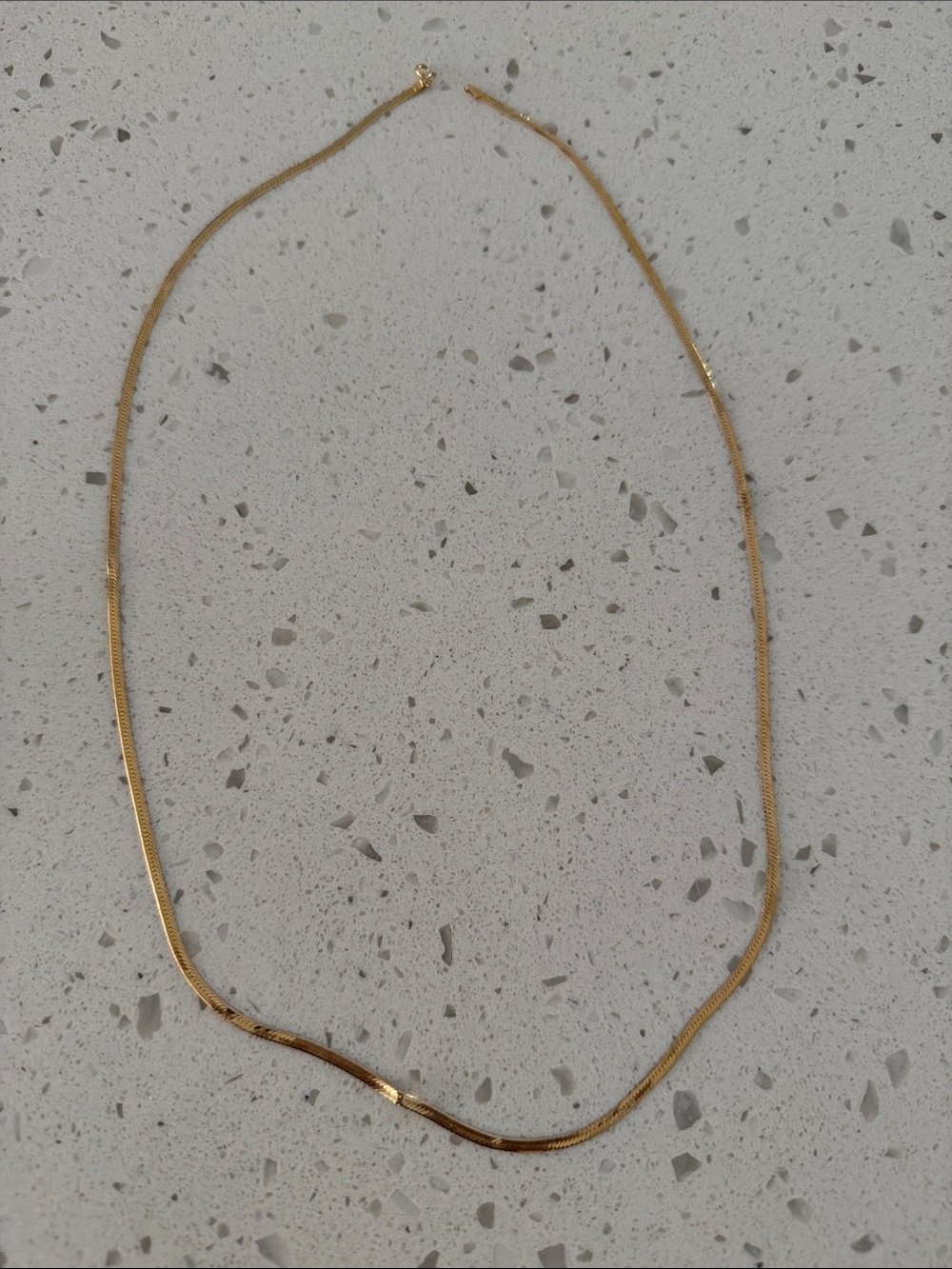 14k Gold Women’s Snake Chain Necklace - Classic Minimalist